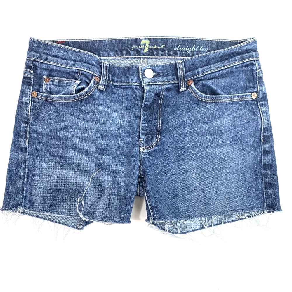 🌺 3/$20 7 for All Mankind cutoff shorts Size 29